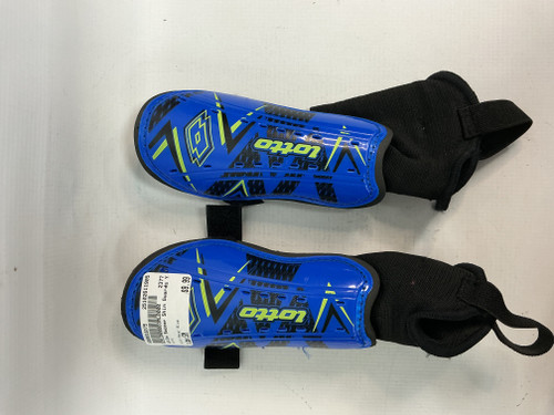 Vist Large View of Product Image Which is Used Lotto Soccer Shin Guards Youth Royal Blue SM