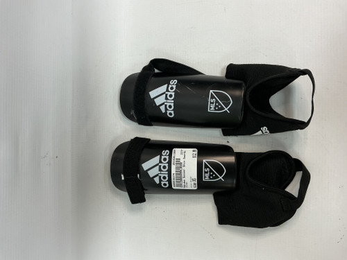 Vist Large View of Product Image Which is Used Adidas Soccer Shin Guards Youth Black XS