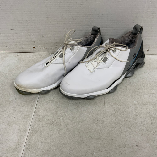 Vist Large View of Product Image Which is Used Foot Joy Mens Golf Shoes White Senior 11.5