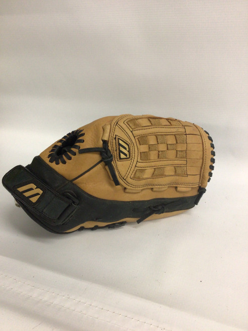 Vist Large View of Product Image Which is Used Mizuno GBP 1252 BB/SB Glove RH Throw Brown 12 1/2"