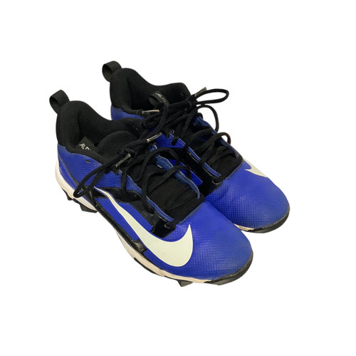 Vist Large View of Product Image Which is Used Nike AIR ALPHA BB/SB Cleats Royal Blue Youth 06.0