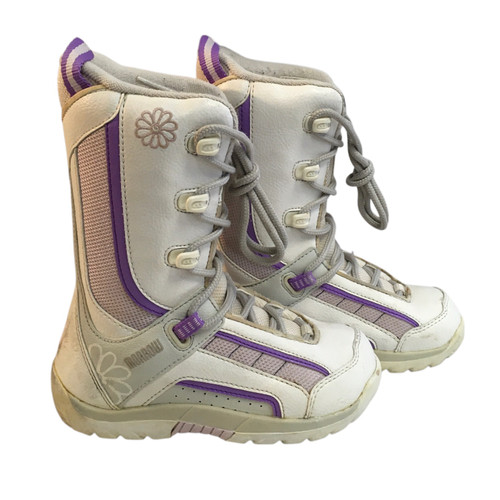 Vist Large View of Product Image Which is Used Morrow SZ 2 MORROW Girls Snowboard Boots None Junior 02 11749-S000136619