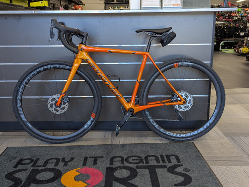 Vist Large View of Product Image Which is Used Cannondale SUPER X Road Bike Mens Orange 51-53cm - SM Mens Frame