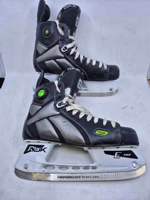 Used Reebok 5K PUMP Senior Hockey Skate Senior 10.5 10589-S000421810 Vist Large View of Product Image Which is Used Reebok 5K PUMP Senior Hockey Skate Senior 10.5