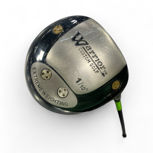 Used Warrior CUSTOM GOLF Mens Driver RH 10.0 Degree 11735-S000355012 Vist Large View of Product Image Which is Used Warrior CUSTOM GOLF Mens Driver RH 10.0 Degree