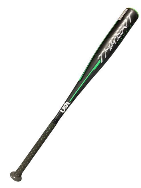Vist Large View of Product Image Which is Used Rawlings THREAT COMPOSITE 30/18 BB/SB USA 2 5/8 Bat 30"