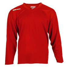 Vist Large View of Product Image Which is New BAUER FLEX PRAC JERSEY YTH RED GC