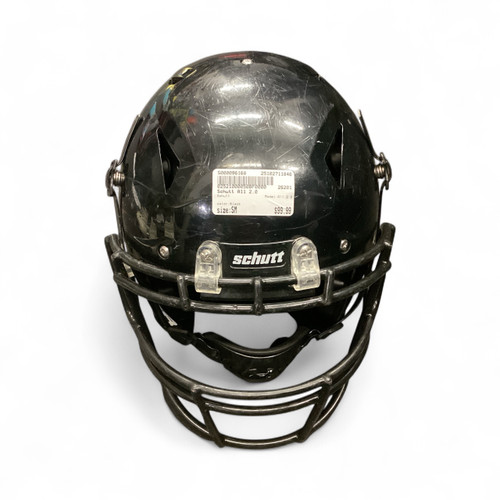Used Schutt A11 2.0 FB Helmet Black SM 11846-S000096168 Vist Large View of Product Image Which is Used Schutt A11 2.0 FB Helmet Black SM