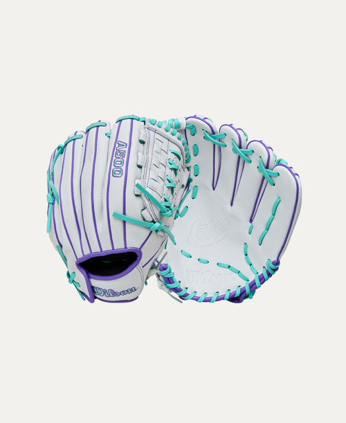 Vist Large View of Product Image Which is 2026 A500™ Siren 11.75" Youth Fastpitch Glove

11.75” youth fastpitch glove with top grain leather and a snug Quick-Fit Wrist