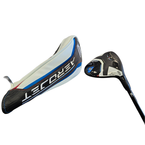 Used Cobra AEROJET Mens Fairway Wood RH 5 Wood 11877-S000017893 Vist Large View of Product Image Which is Used Cobra AEROJET Mens Fairway Wood RH 5 Wood