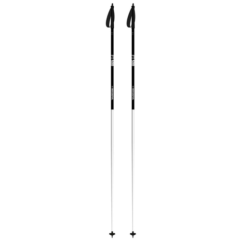 Vist Large View of Product Image Which is Like-New Rossignol FT500 Mens XC Ski Poles White And Black 135 cm / 54 in