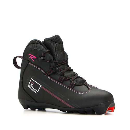 Vist Large View of Product Image Which is Like-New Rossignol X1 Women’s NNN XC Ski Boots Black W 06 / JR 04-04.5