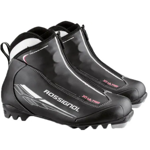 Vist Large View of Product Image Which is Like-New Rossignol X1 ULTRA Mens NNN XC Ski Boots Black M 10.5