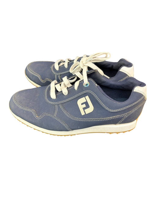 Vist Large View of Product Image Which is Used Foot Joy Mens Golf Shoes  Sz 8.5