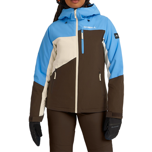 Vist Large View of Product Image Which is New O'Neill FWC Cruz 2026 Triple Snow Jacket Blue Poppy- Women's MD