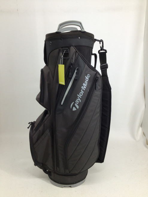 Used Taylormade 14 WAY LITE CART BAG Mens Cart Bag Black 11752-S000071499 Vist Large View of Product Image Which is Used Taylormade 14 WAY LITE CART BAG Mens Cart Bag Black