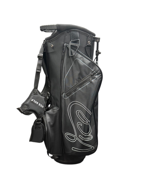 Vist Large View of Product Image Which is New VICE STAND BAG NEW Mens Stand Bag Black