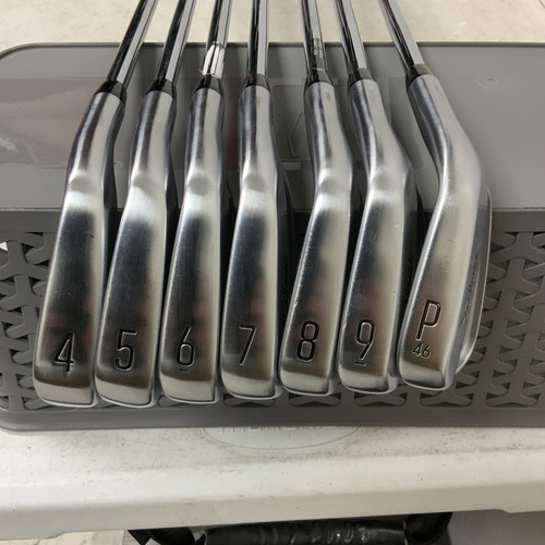Used Titleist 2023 T100 FORGED Mens Iron Set RH 4I-PW 11762-S000070587 Vist Large View of Product Image Which is Used Titleist 2023 T100 FORGED Mens Iron Set RH 4I-PW