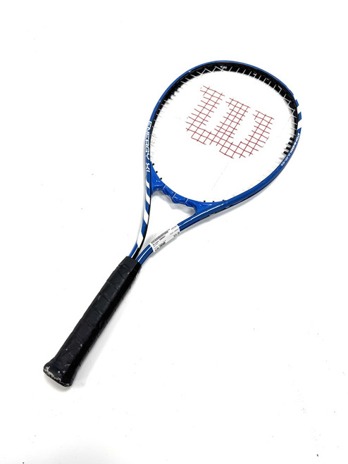 Vist Large View of Product Image Which is Used Wilson ENERGY Adult Tennis Racquet Royal Blue Unknown