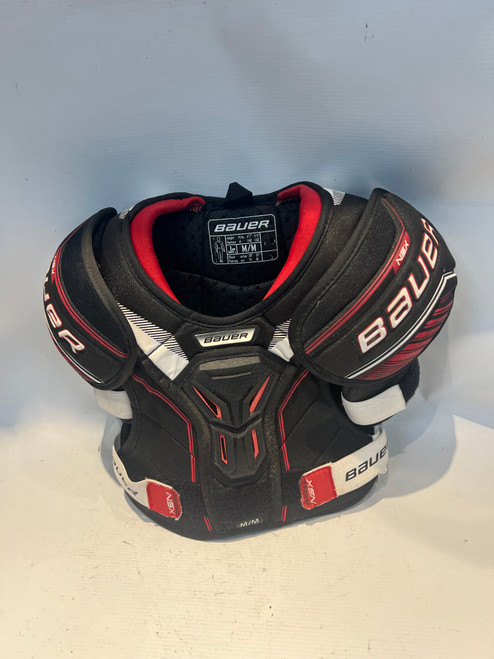 Used Bauer NSX Junior Shoulder Pads MD 11878-S000024251 Vist Large View of Product Image Which is Used Bauer NSX Junior Shoulder Pads MD
