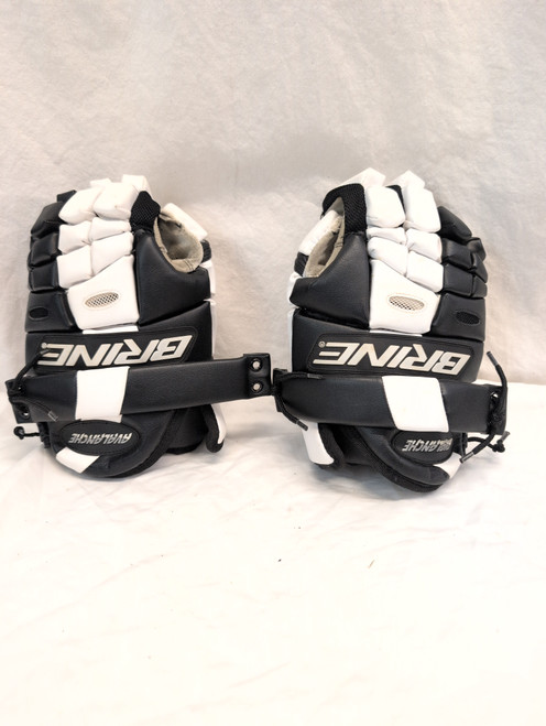 Vist Large View of Product Image Which is Used Brine AVALANCHE Lacrosse Gloves Mens Black 13"
