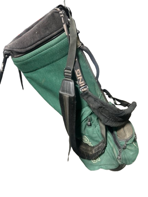 Vist Large View of Product Image Which is Used Ping PING HOOFER 4 WAY STAND BAG Mens Stand Bag Green