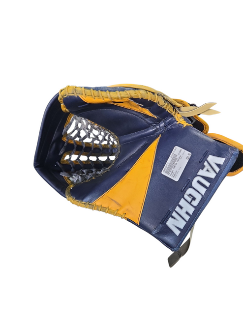 Used Vaughn VENTUS Senior Goalie Catcher Navy Blue 11617-S000334711 Vist Large View of Product Image Which is Used Vaughn VENTUS Senior Goalie Catcher Navy Blue