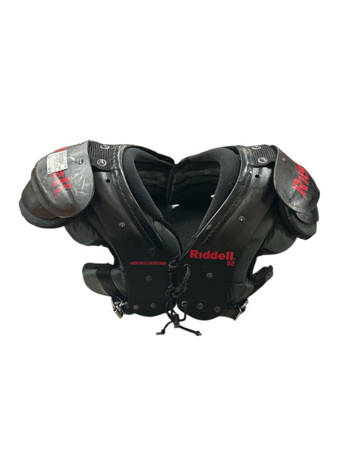Vist Large View of Product Image Which is Used Riddell S2 FB SP YTH LG FB Shoulder Pads Black LG