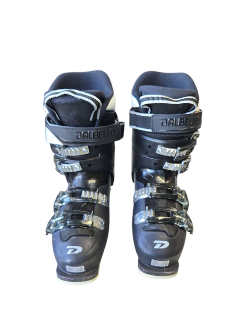 Used Dalbello ULTRA 65 Womens DH Ski Boot Black 235 MP - J05.5 - W06.5 11617-S000334726 Vist Large View of Product Image Which is Used Dalbello ULTRA 65 Womens DH Ski Boot Black 235 MP - J05.5 - W06.5