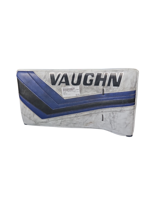 Used Vaughn VENTUS Senior Goalie Blocker Navy Blue 11617-S000334737 Vist Large View of Product Image Which is Used Vaughn VENTUS Senior Goalie Blocker Navy Blue