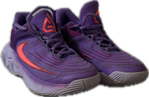 Vist Large View of Product Image Which is Used Nike Basketball Shoes Y Purple Junior 02