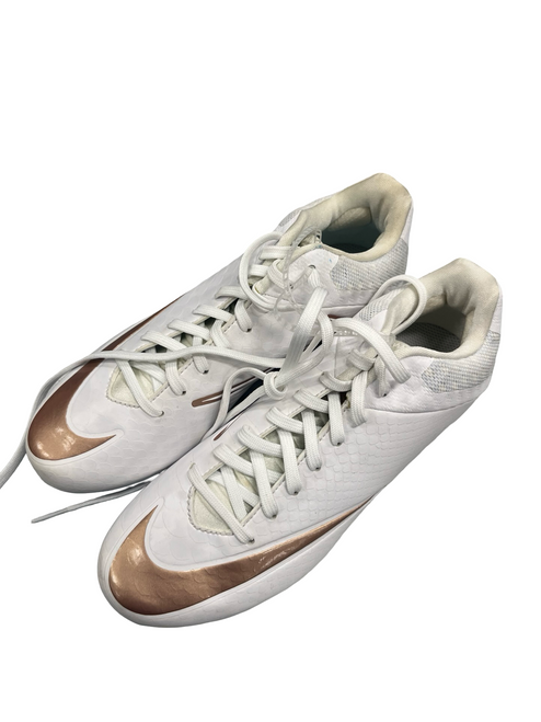 Vist Large View of Product Image Which is Used Nike Adult FB Cleats White Senior 5