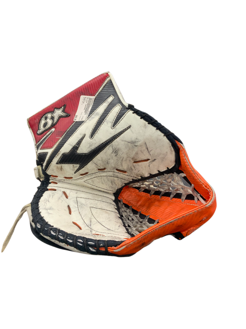 Vist Large View of Product Image Which is Used Brians SUBZERO Senior Goalie Catcher White