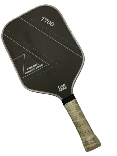 Used T700 PADDLE Pickleball Racquet Grey 11856-S000023989 Vist Large View of Product Image Which is Used T700 PADDLE Pickleball Racquet Grey