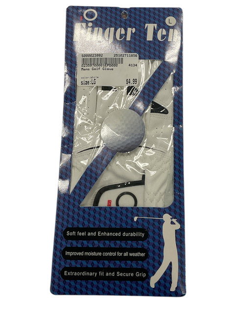 Vist Large View of Product Image Which is Used Mens Golf Glove Right Hand White