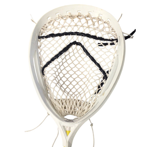 Vist Large View of Product Image Which is Used Warrior NEMESIS Mens Goalie Stick White
