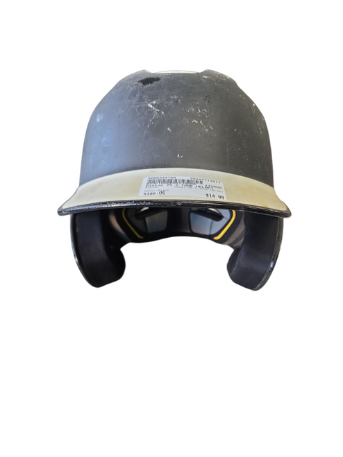 Used Easton Z5 2 TONE HELMET Batting Helmet No Mask Black One Size 11617-S000334760 Vist Large View of Product Image Which is Used Easton Z5 2 TONE HELMET Batting Helmet No Mask Black One Size