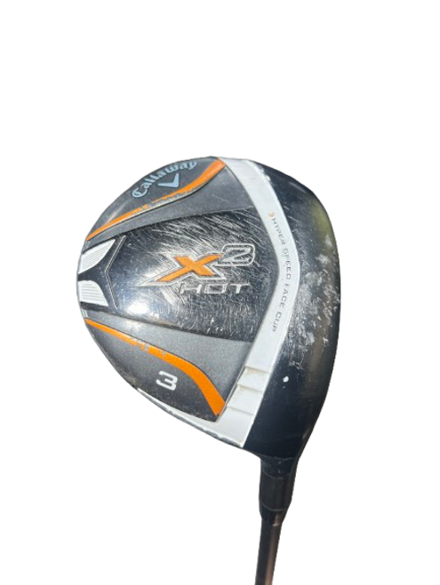 Vist Large View of Product Image Which is Used Callaway CALLAWAY X2 HOT 3 WOOD RH Mens Fairway Wood RH 3 Wood