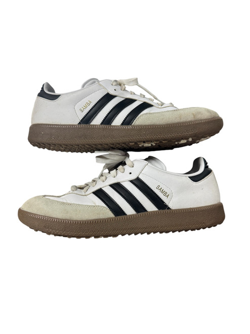 Used Adidas Mens Golf Shoes White Senior 11 11885-S000190949 Vist Large View of Product Image Which is Used Adidas Mens Golf Shoes White Senior 11
