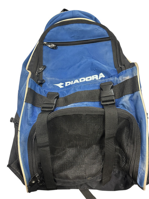 Vist Large View of Product Image Which is Used Soccer Player Sackpack Royal Blue