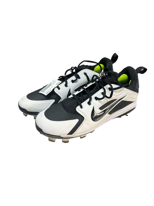 Vist Large View of Product Image Which is Used Nike Adult FB Cleats White And Black Senior 11