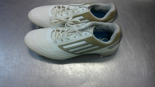 Vist Large View of Product Image Which is Used Adidas Mens Golf Shoes White Senior 11