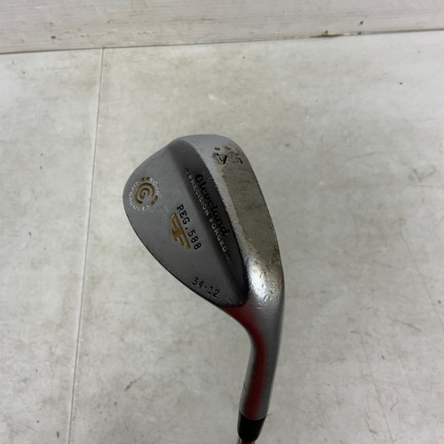 Used Cleveland TOUR ZIP GROOVES Golf Wedge Mens RH 54 Degree 11762-S000070645 Vist Large View of Product Image Which is Used Cleveland TOUR ZIP GROOVES Golf Wedge Mens RH 54 Degree