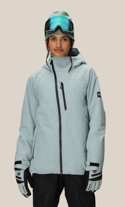 Vist Large View of Product Image Which is New 686 WOMEN'S HYDRA THERMAGRAPH JACKET DUSTY MARINE MD