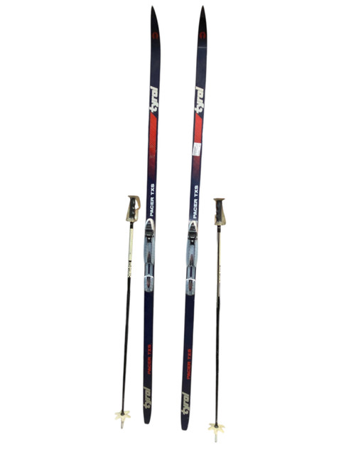 Vist Large View of Product Image Which is Used USA TYROL SKIS Womens XC Ski/Binding 193 cm