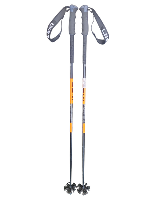 Used LEKI PITCH BLACK SKI POLES Mens DH Ski Pole Black 120 cm / 48 in 11708-S000185794 Vist Large View of Product Image Which is Used LEKI PITCH BLACK SKI POLES Mens DH Ski Pole Black 120 cm / 48 in