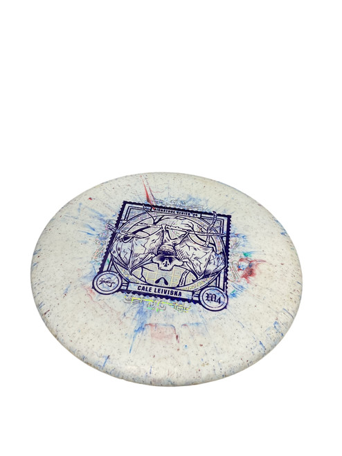 Vist Large View of Product Image Which is Used Prodigy Disc CALE LEIVISKA Disc Golf Mid Range White