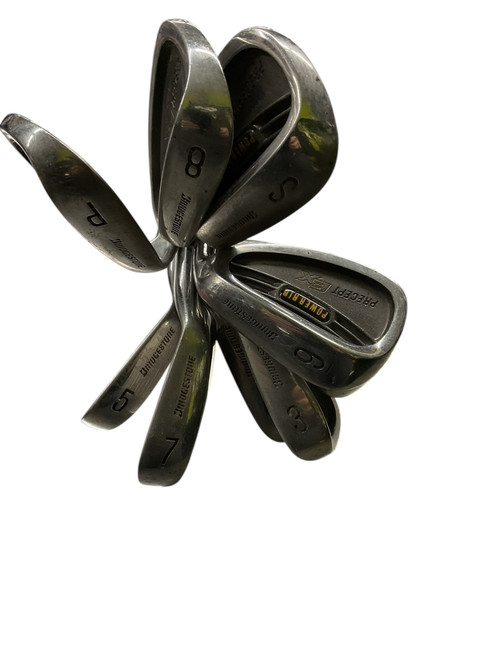 Vist Large View of Product Image Which is Used Bridgestone POWER RIB stiff Mens Complete Set RH 9 Piece