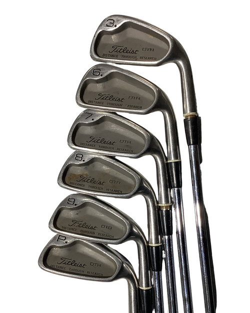 Vist Large View of Product Image Which is Used Titleist DTR Mens Iron Set RH 3I-PW