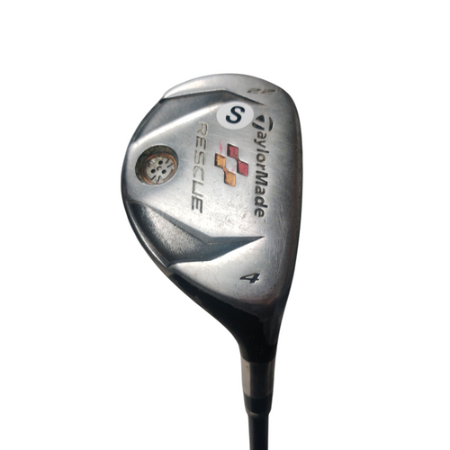 Vist Large View of Product Image Which is Used Taylormade RESCUE 4 Mens Hybrid Club Right Hand 4 Hybrid